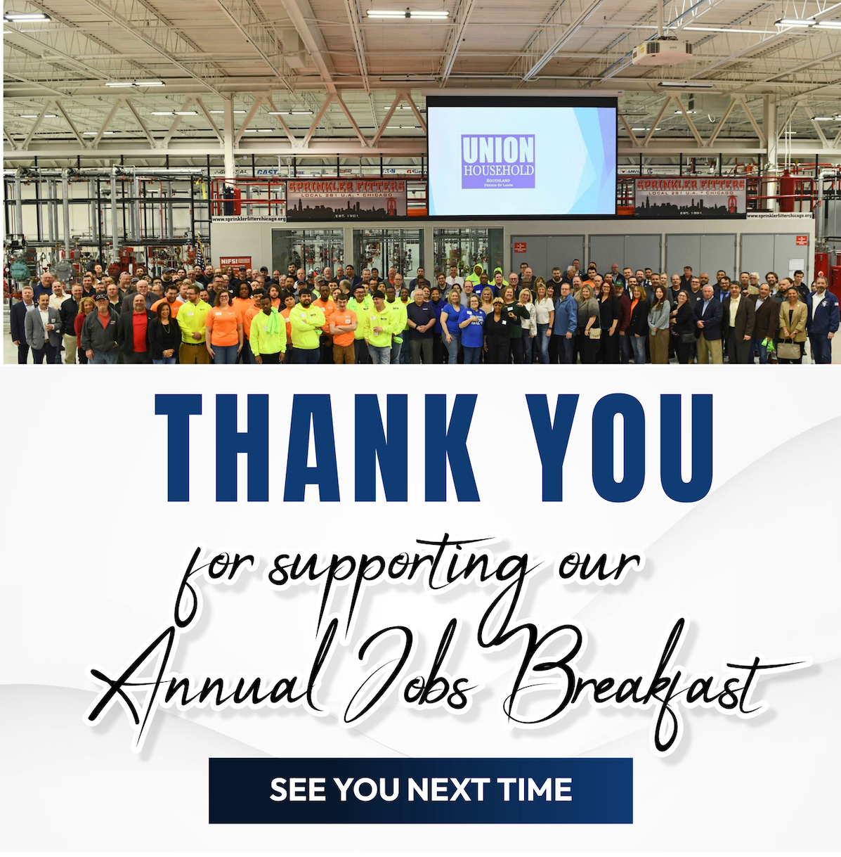 Thank you for supporting our Annual Jobs Breakfast.