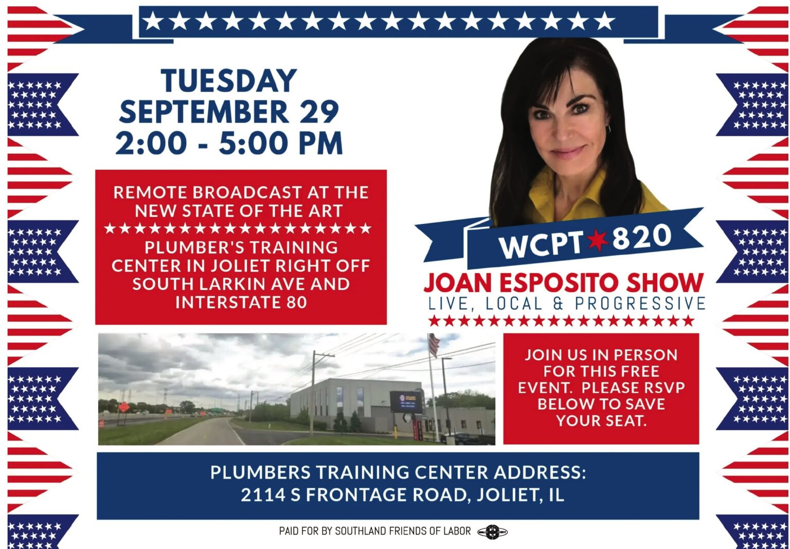 Southland WCPT broadcast